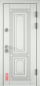 Входные двери МДФ в Коломне «Белые двери МДФ»