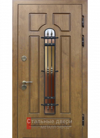 Входные двери МДФ в Коломне «Двери МДФ со стеклом»