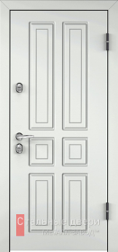 Входные двери МДФ в Коломне «Белые двери МДФ»